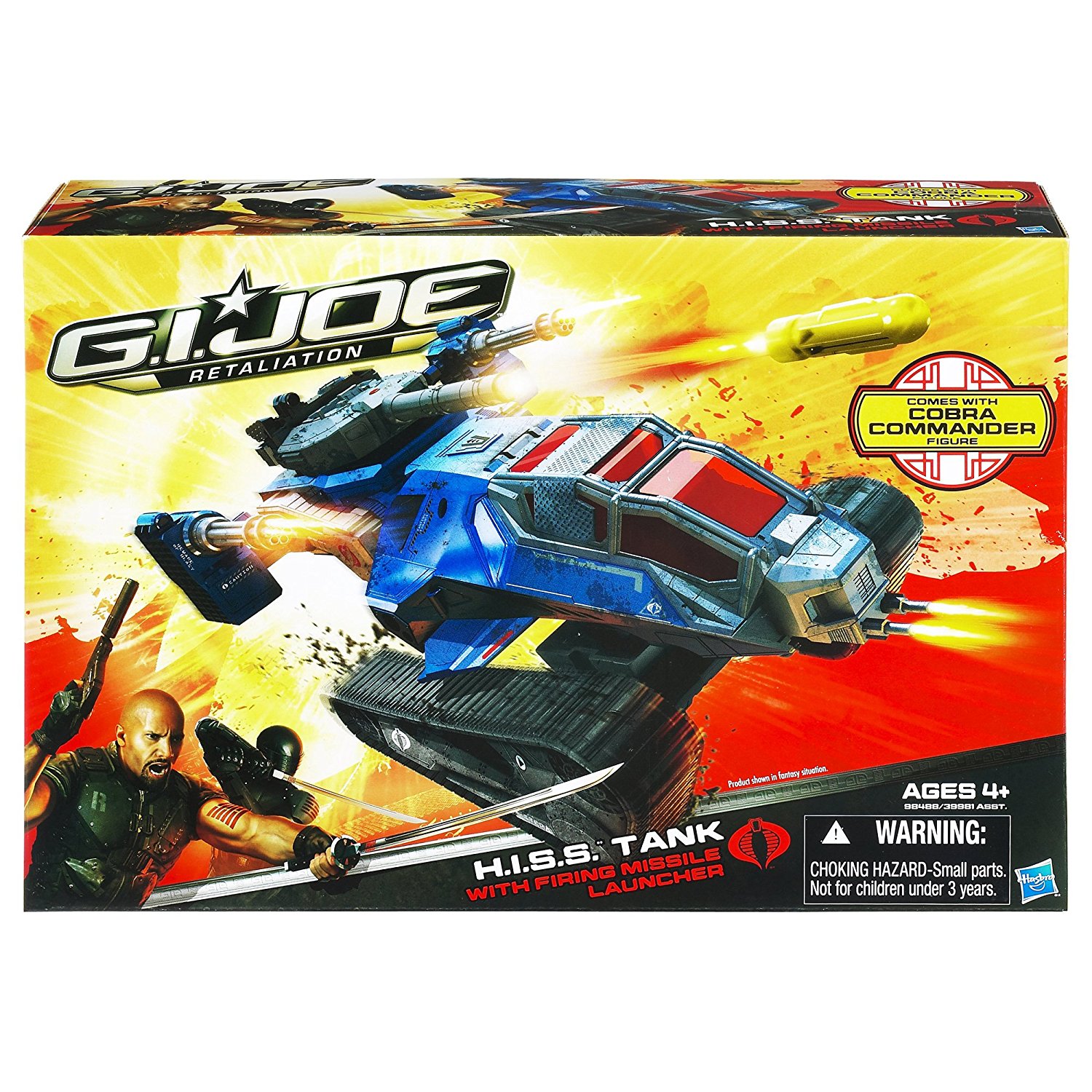 GI JOE Retaliation Movie 2 Delta Vehicle - HISS TANK