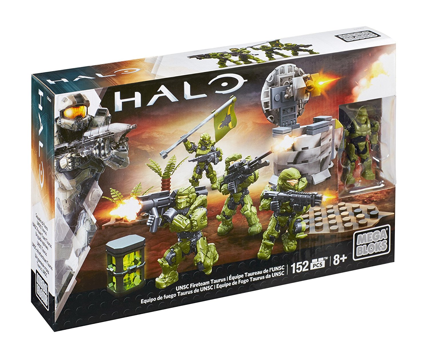 Mega Construx Halo UNSC Fireteam Taurus