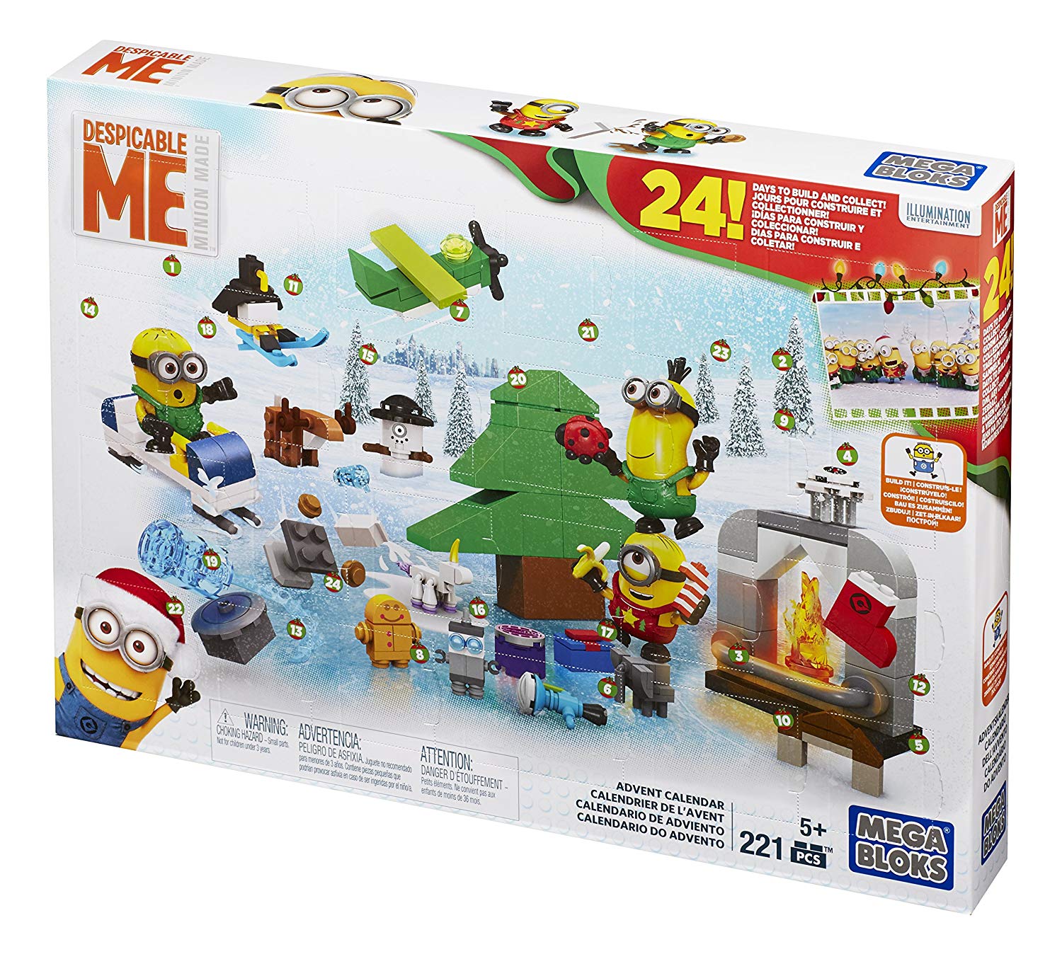 Mega Bloks Minions Movie Advent Calendar