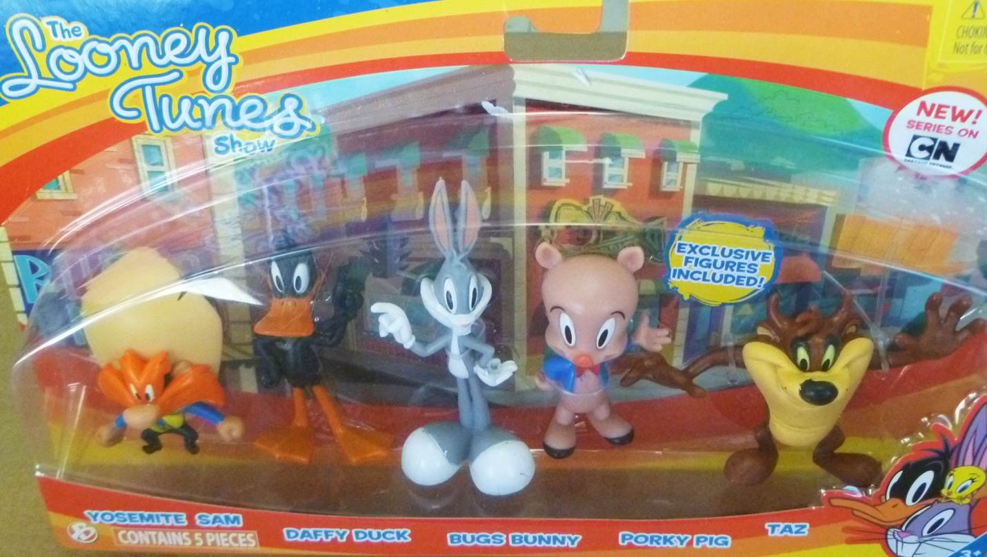 Toys R US Exclusive Looney Tunes Figure 5 Packs