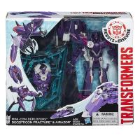 toys transformers transformers robots in disguise mini con deployers decepticon fracture and airazor figures