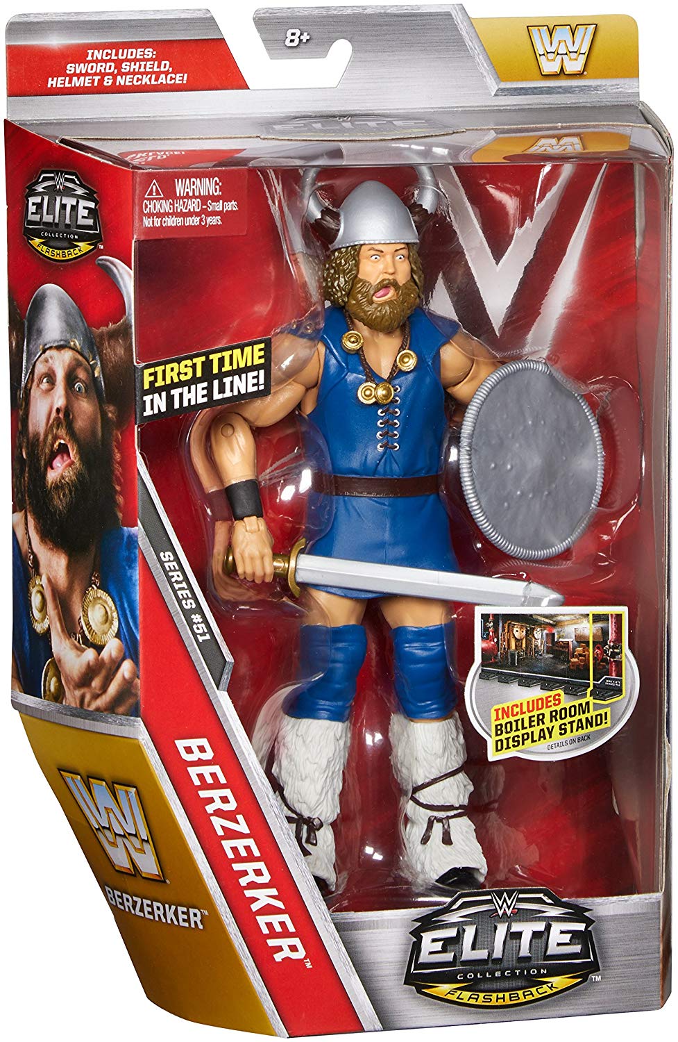 WWE Elite Series : Berzerker  Action Figure