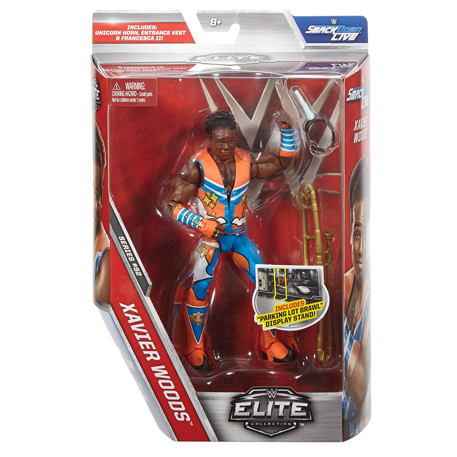 WWE Elite Series : Xavier Woods Action Figure