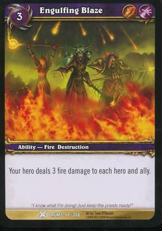 Engulfing Blaze  - FOIL