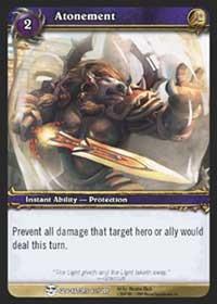 warcraft tcg blood of gladiators atonement