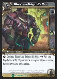 warcraft tcg blood of gladiators bloodsea brigand s vest