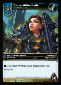 warcraft tcg blood of gladiators chloe mithrilbolt