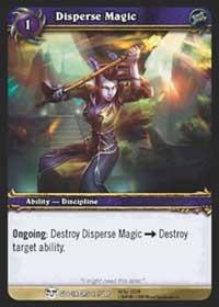 warcraft tcg blood of gladiators disperse magic