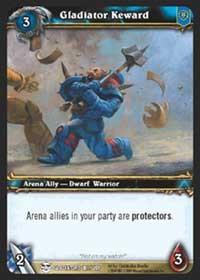 warcraft tcg blood of gladiators gladiator keward x