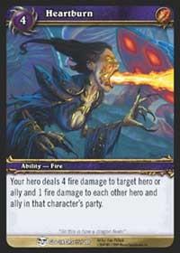 warcraft tcg blood of gladiators heartburn