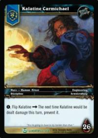 warcraft tcg blood of gladiators kalatine carmichael