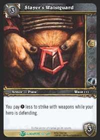 warcraft tcg blood of gladiators slayer s waistguard