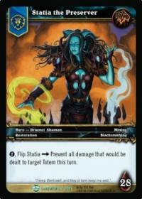 warcraft tcg blood of gladiators statia the preserver