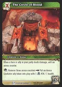 warcraft tcg blood of gladiators the circle of blood