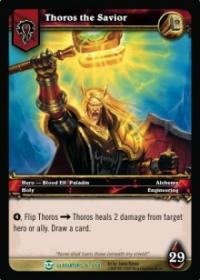 warcraft tcg blood of gladiators thoros the savior