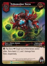 warcraft tcg blood of gladiators tribemother torra