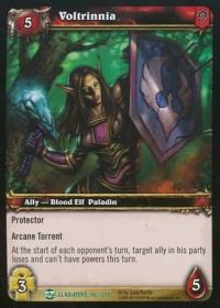 warcraft tcg blood of gladiators voltrinnia