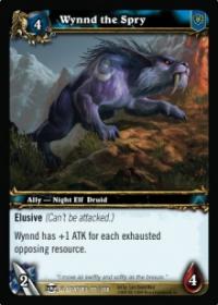 warcraft tcg blood of gladiators wynnd the spry