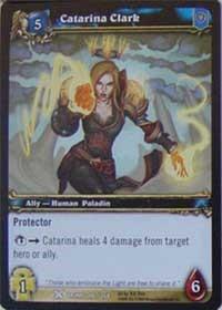 warcraft tcg drums of war catarina clark