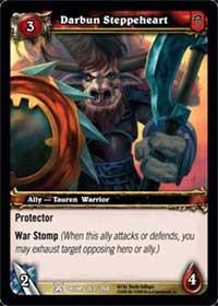 warcraft tcg drums of war darbun steppeheart