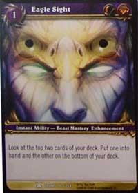 warcraft tcg drums of war eagle sight