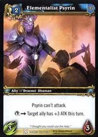 warcraft tcg drums of war elementalist psyrin