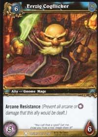 warcraft tcg drums of war errzig cogflicker