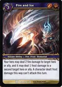 warcraft tcg drums of war fire and ice
