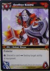 warcraft tcg drums of war geoffrey kimble