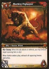 warcraft tcg drums of war horkin figluster