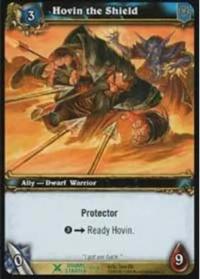 warcraft tcg drums of war hovin the shield