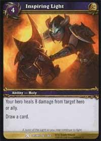 warcraft tcg drums of war inspiring light