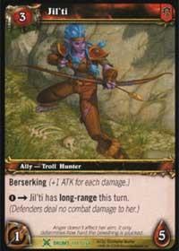 warcraft tcg drums of war jil ti