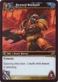 warcraft tcg drums of war keward rocksalt