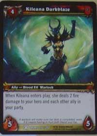 warcraft tcg drums of war kileana darkblaze