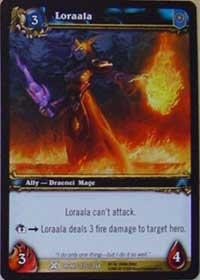 warcraft tcg drums of war loraala