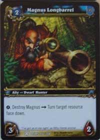 warcraft tcg drums of war magnus longbarrel