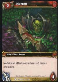 warcraft tcg drums of war mortok