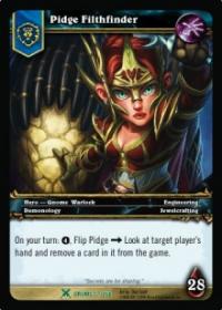 warcraft tcg drums of war pidge filthfinder