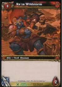 warcraft tcg drums of war ra za wildstorm