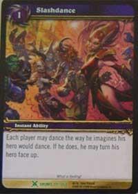 warcraft tcg drums of war slashdance drums