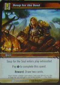 warcraft tcg drums of war soup for the soul