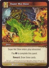 warcraft tcg drums of war super hot stew