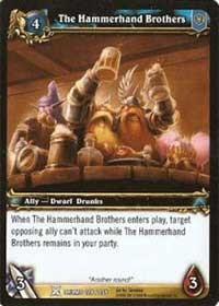 warcraft tcg drums of war the hammerhand brothers
