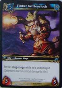 warcraft tcg drums of war tinker art seaclock