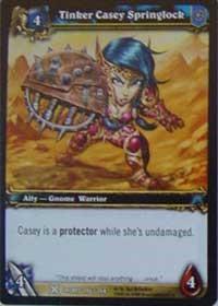 warcraft tcg drums of war tinker casey springlock