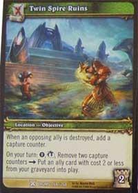 warcraft tcg drums of war twin spire ruins