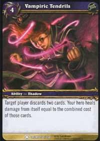 warcraft tcg drums of war vampiric tendrils