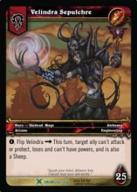 warcraft tcg drums of war velindra sepulchre