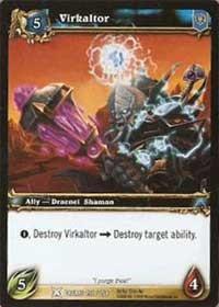 warcraft tcg drums of war virkaltor